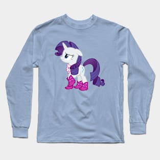 glitter boots Rarity Long Sleeve T-Shirt